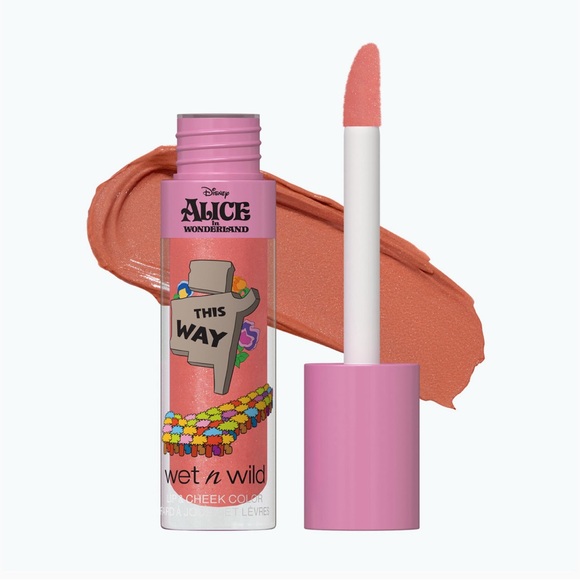 Wet n Wild x Alice in Wonderland This Way Liquid Lip & Cheek Color - Picture 7 of 8